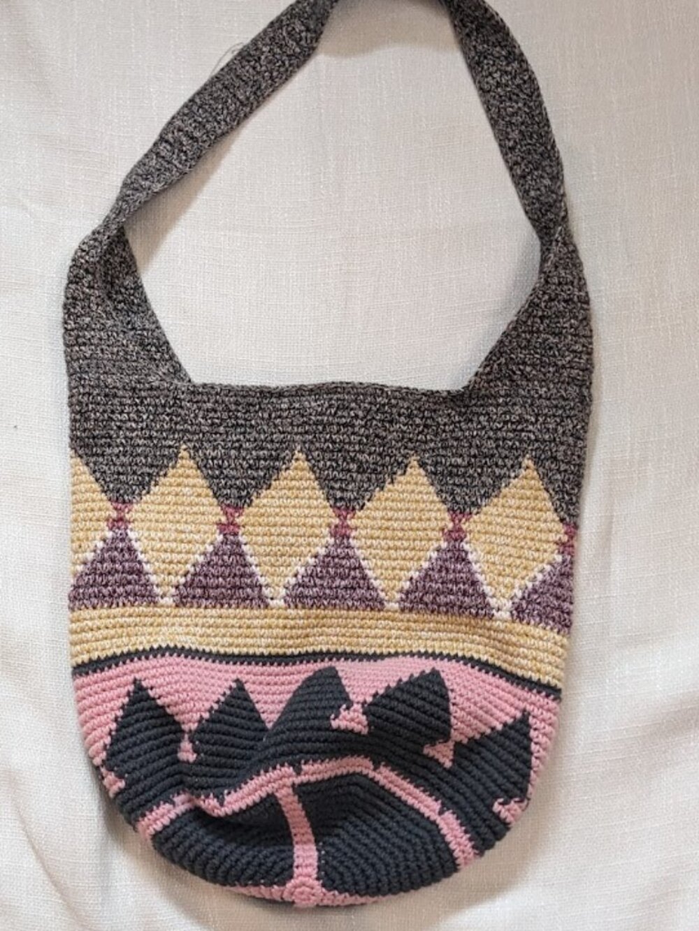 The Sak Bag Limited Edition Crochet Shoulder Hobo Bag